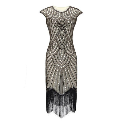 Robe des Années 20 Grise