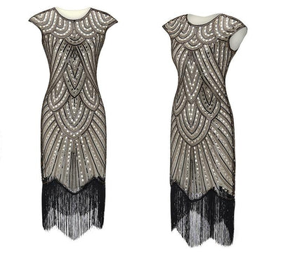Robe des Années 20 Grise