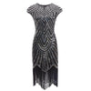 Robe des Années 20 Argent
