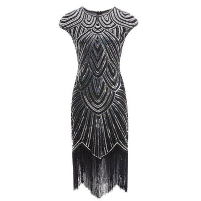 Robe des Années 20 Argent