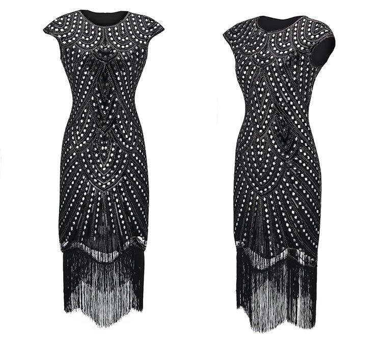Robe Année 20 Gatsby Pas Cher Robes Vintage