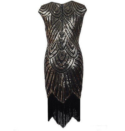 Robe des Années 20 Dorée