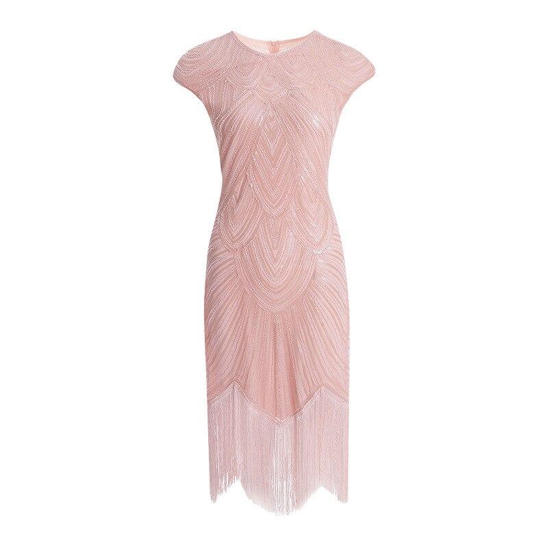 Robe des Années 20 Rose