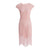 Robe des Années 20 Rose