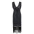 Robe Cocktail Année 20 Noire