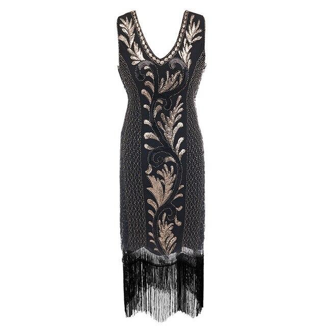 Robe Cocktail Année 20 Grande Taille
