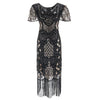 Robe Vintage Années 20 Grande Taille Noire