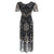 Robe Vintage Années 20 Grande Taille Noire