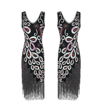 Robe Style Années 20 Noire