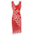 Robe Style Années 20 Rouge