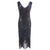 Robe Vintage Années 20 Paris Noir