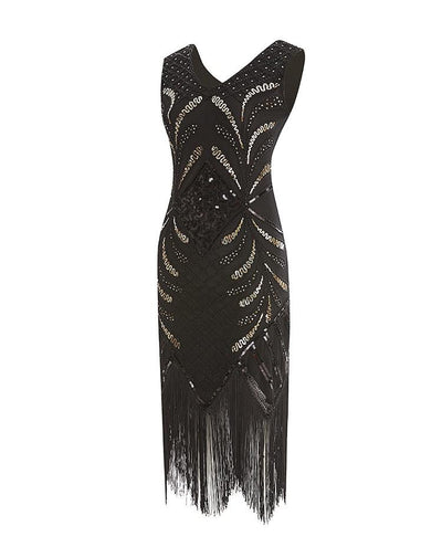 Robe Style Année 20 Noire