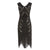 Robe Style Année 20 Noire