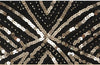 Robe Vintage Années 20 Rétro Noir Or