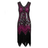 Robe Vintage Années 20 Rose Glamour