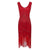 Robe Vintage Années 20 Rouge
