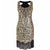 Robe Vintage Années 20 Sexy Noir Or