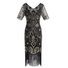 Robe Année 20 Dentelle Dorée
