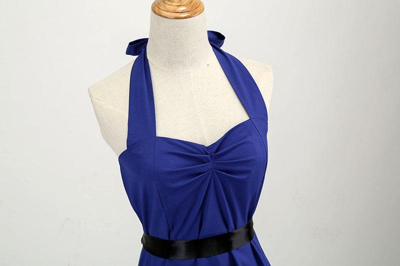 Robe Vintage Bleu Marine