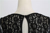 Robe Vintage Dentelle Bleu