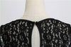 Robe Vintage Dentelle Vert