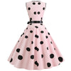 Robe Année 50 Col en V