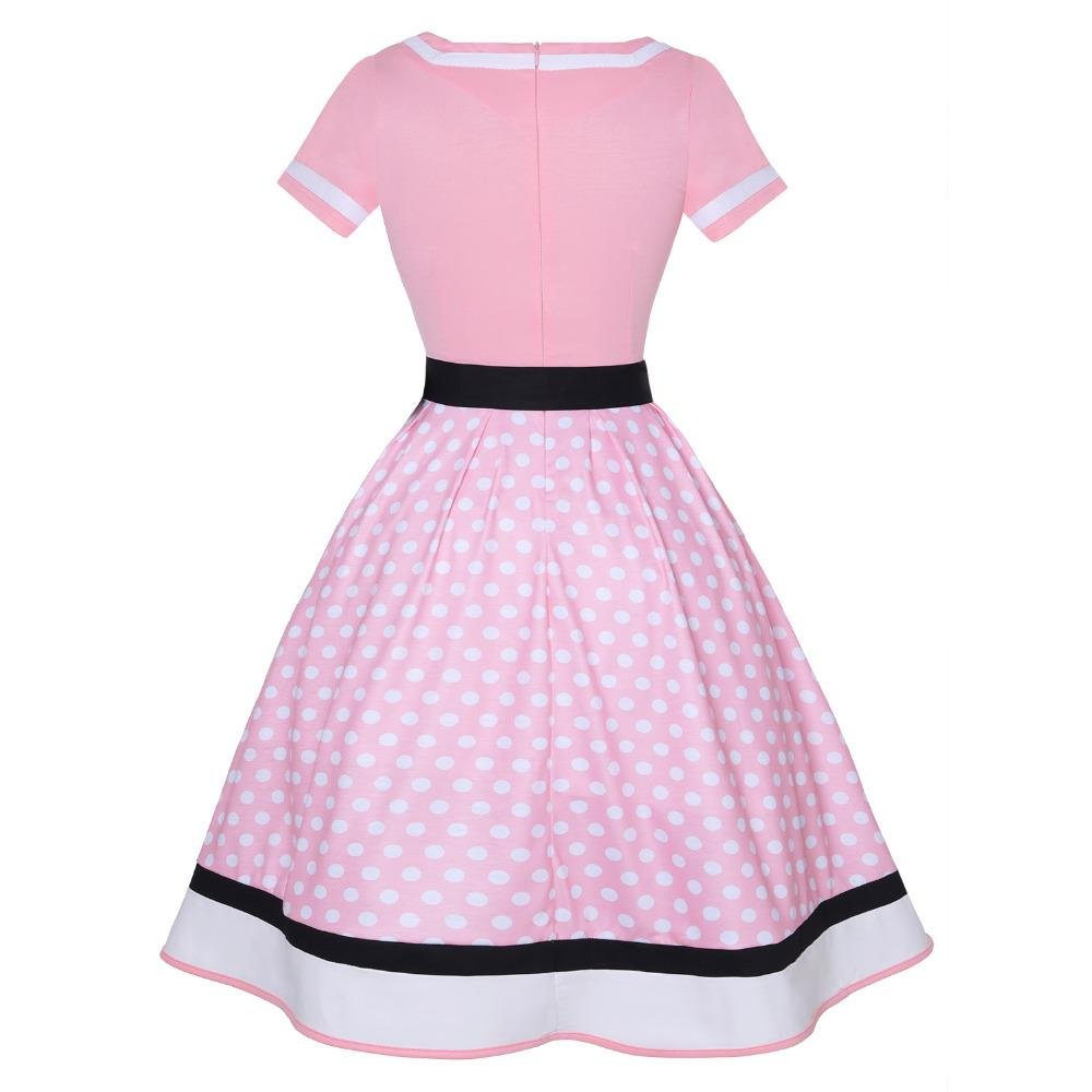 Robe des Annees 60 Rose Robes Vintage