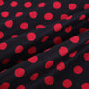 Robe Vintage Grande Taille V Rouge