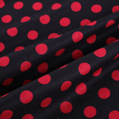 Robe Vintage Grande Taille V Rouge