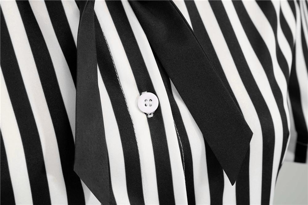 Robe Vintage Rétro Noire et Blanche