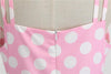Robe Vintage Rockabilly Rose Pois