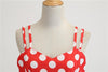 Robe Vintage Rockabilly Rouge Pois Blancs