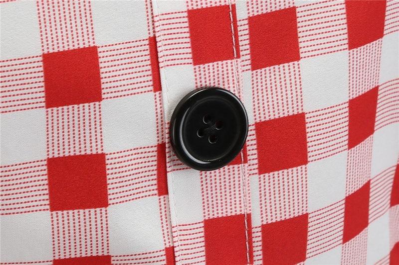 Robe Vintage Rouge et Blanche