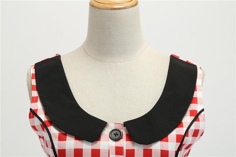 Robe Vintage Rouge et Blanche