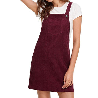 Robe Vintage Velour Ado Bordeaux