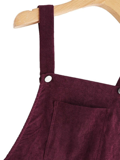 Robe Vintage Velour Ado Bordeaux