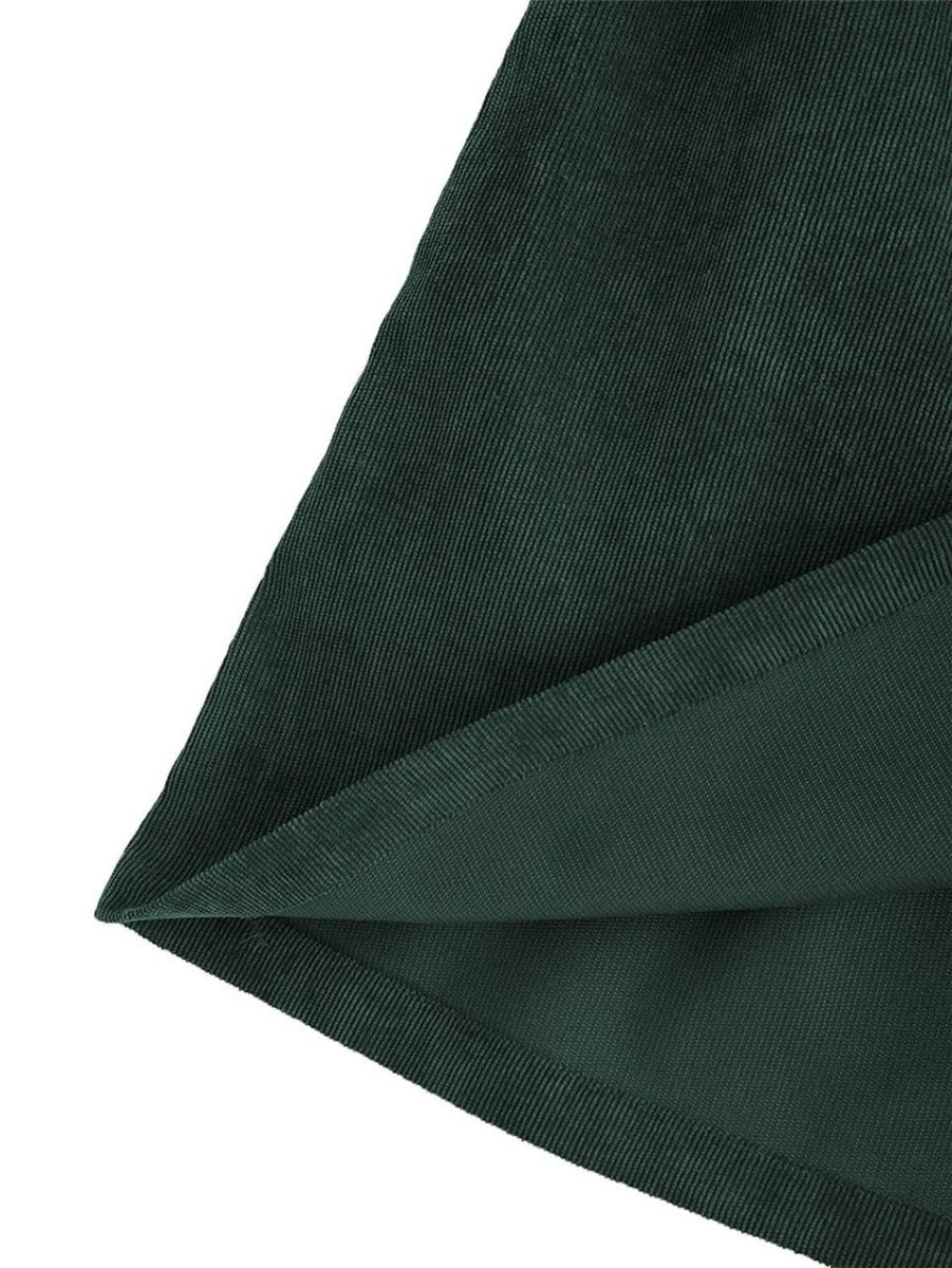 Robe Vintage Velour Ado Verte