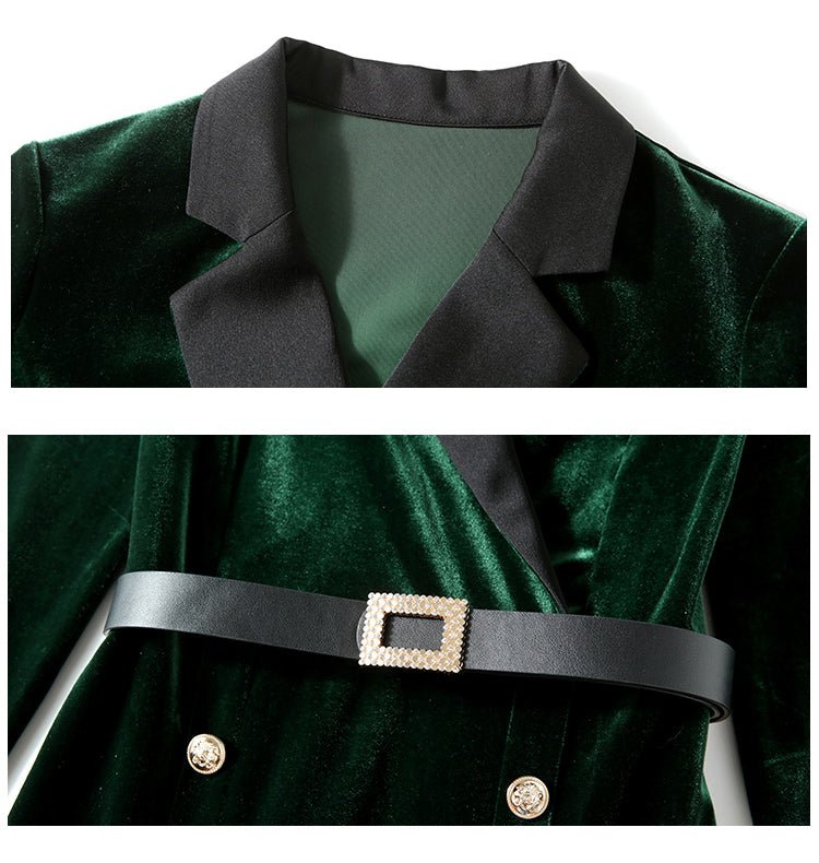 Tenue Années 40 Vert